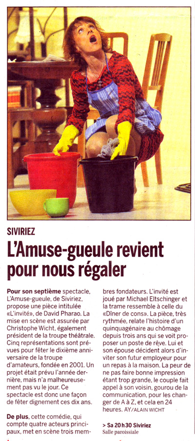 article parue dans Liberte du 15 mars 2012